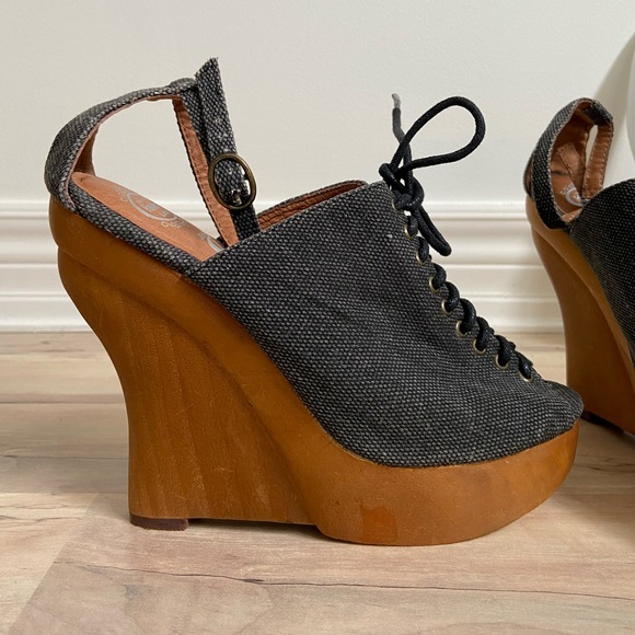 Jeffery campbell regis wedge - Picture 1 of 6